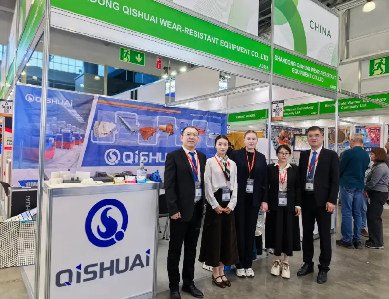 Shandong Qishuai ist am Stand A3063 in Halle 1 auf der Mining World Russia angekommen. Wir freuen uns, Sie zu Gesprächen an unserem Stand begrüßen zu dürfen.